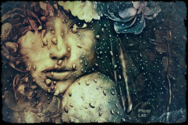 Portrait sous la pluie